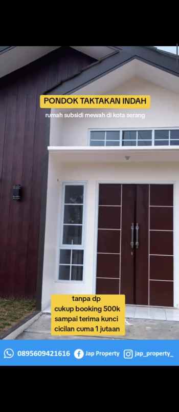 perumahan pondok taktakan indah