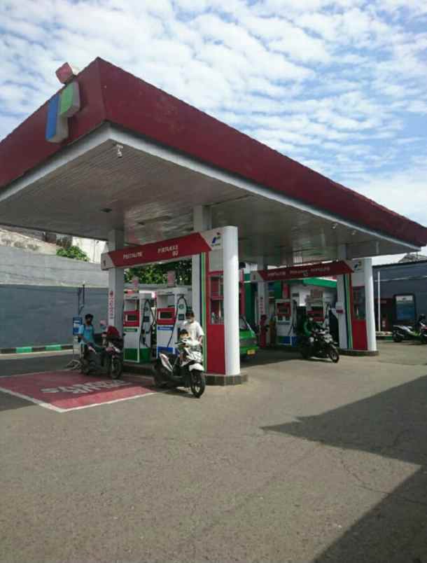 pom bensin spbu 34 15milyar di jln raya bogor