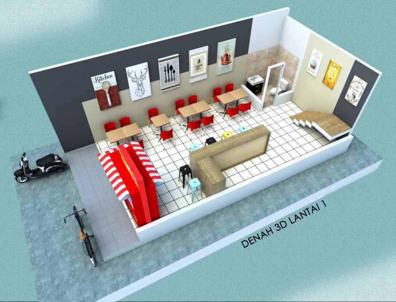 ruko gudang kantor ciampea bogor