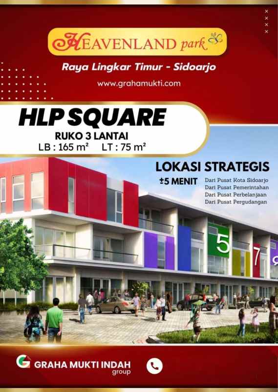 ruko murah dan strategis di 0 jalan raya lingkar timur