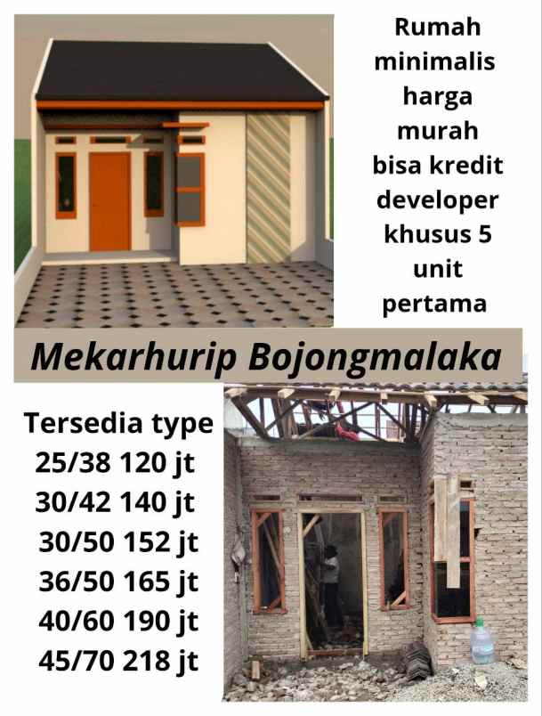 rumah 120 juta aja cocok buat pasangan muda