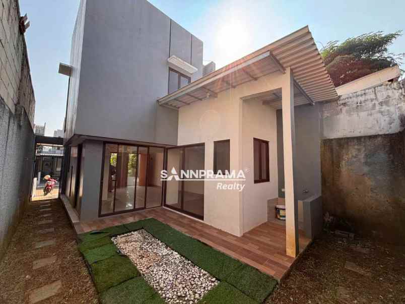 rumah 2 lantai dalam cluster bali resort bogor iml