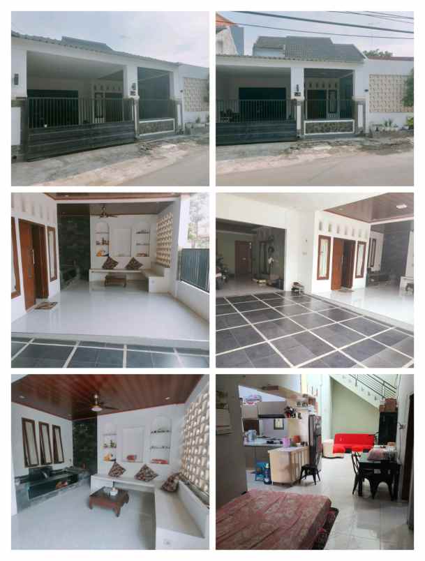 rumah 2 lantai strategis di tengah kota garasi 2 mobil