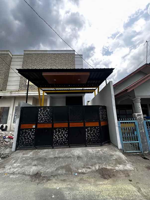 rumah 2 lt dijual cepat medan helvetia