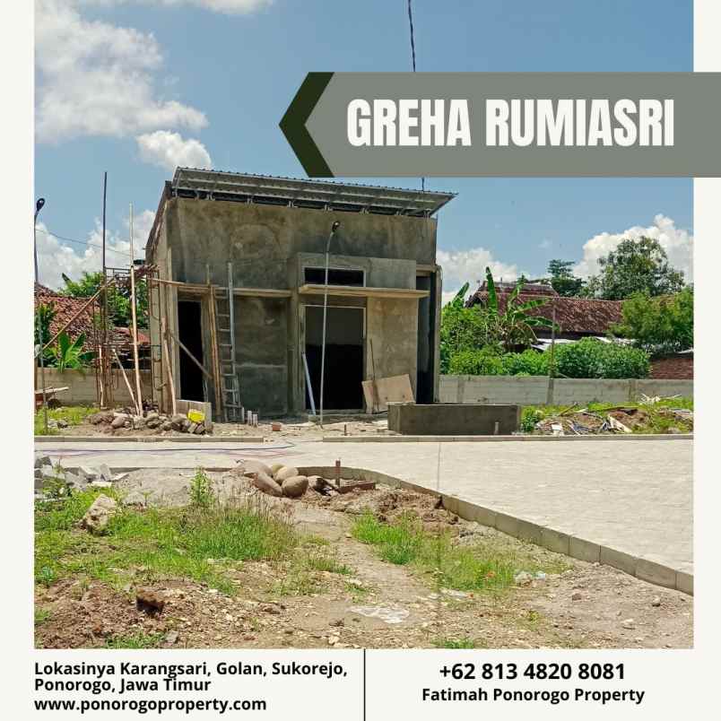 rumah baru syariah minimalis ponorogo