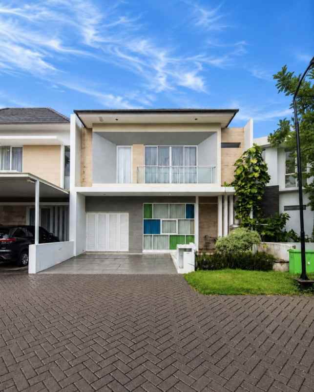 rumah greenwich royal residence strategis siap huni