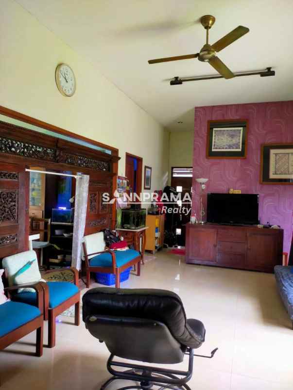 rumah lahan luas di gandul selangkah ke tol brigif