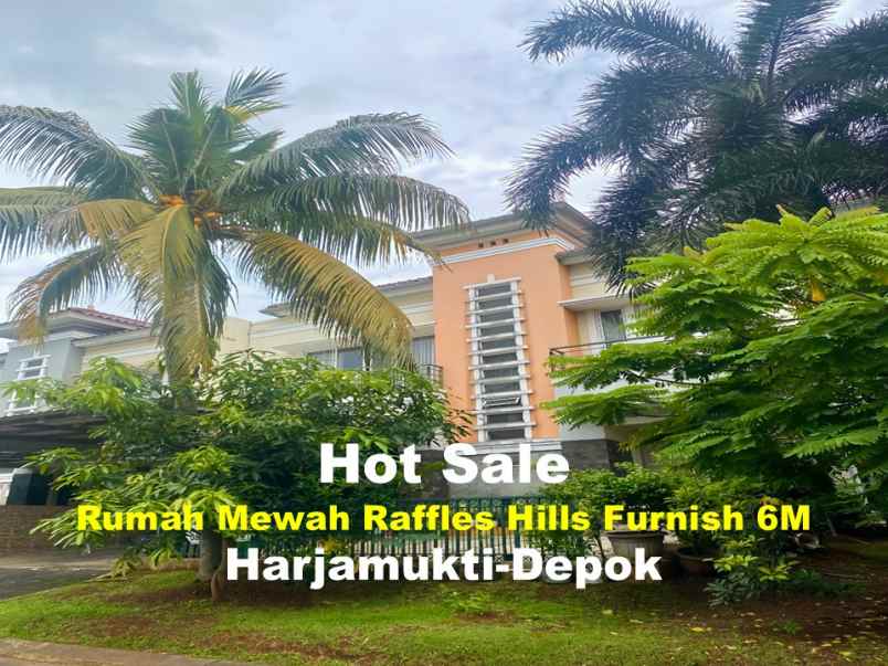 rumah mewah raffles hills cibubur nego sampai deal