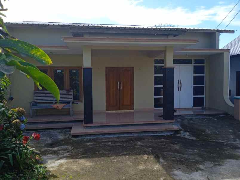 rumah villa siap huni view gunung lawu tawangmangu