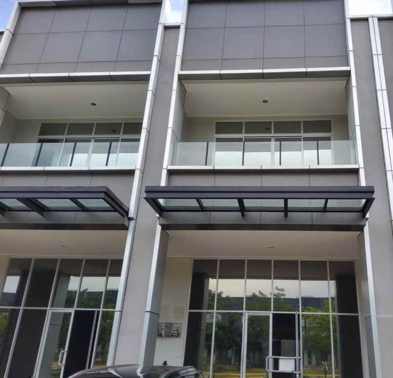 sewa rukan marina bay kawasan komersial di pik 2