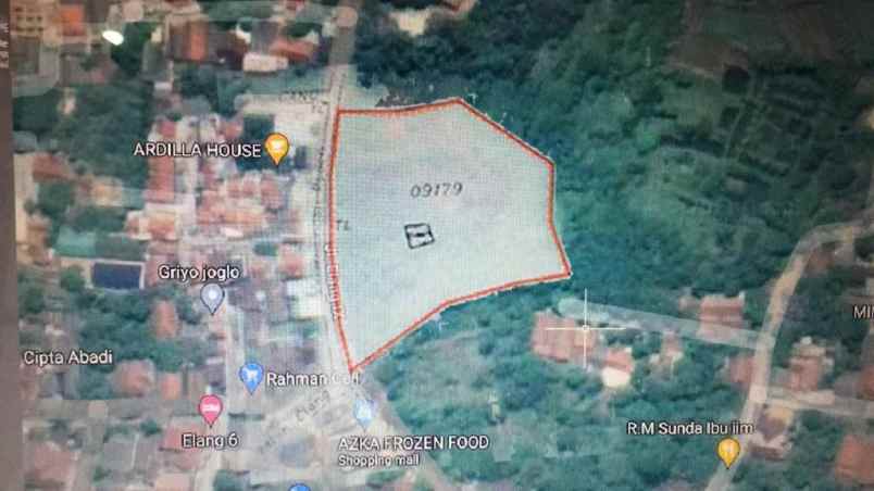 tanah jl elang jati raden