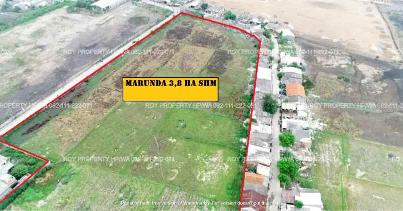 tanah jl marunda makmur segara