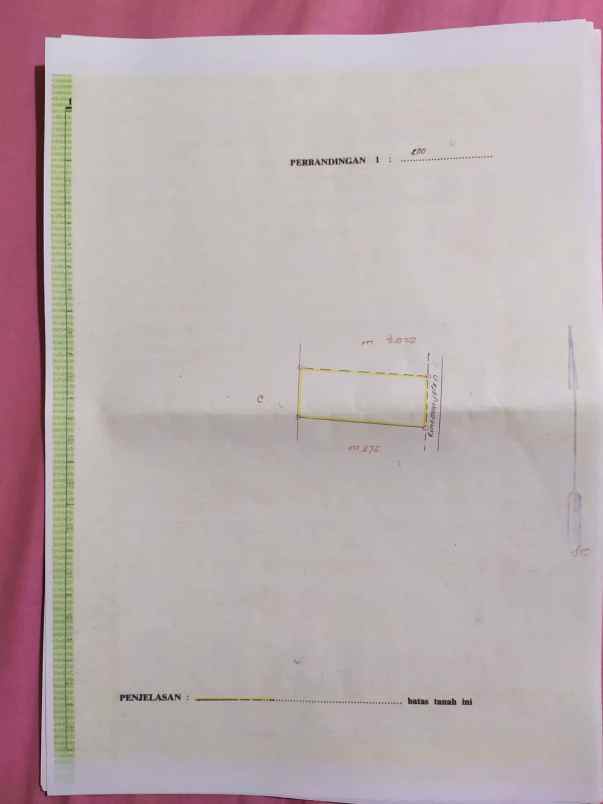 tanah jln kutai sumber