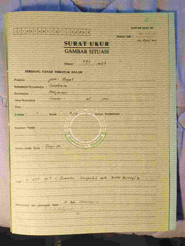 tanah jln kutai sumber