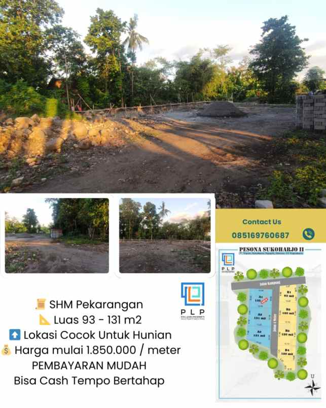 tanah kavling area ngaglik sleman