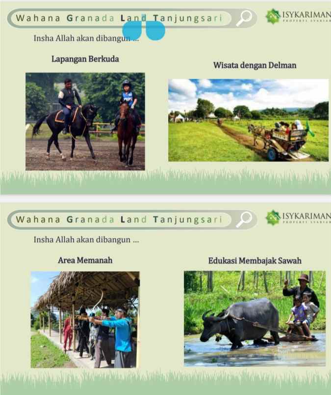 tanah kavling wisata ekslusif multifungsi granada land