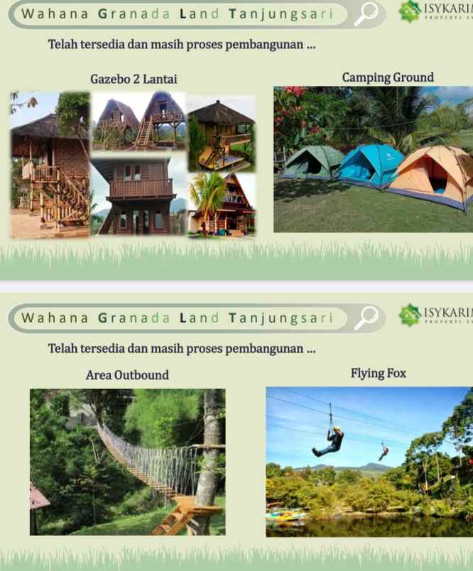 tanah kavling wisata ekslusif multifungsi granada land
