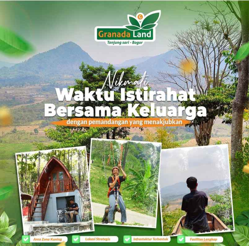 tanah kavling wisata ekslusif multifungsi granada land