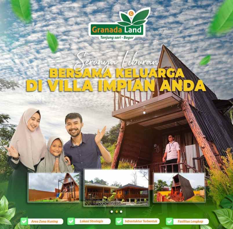 tanah kavling wisata ekslusif multifungsi granada land
