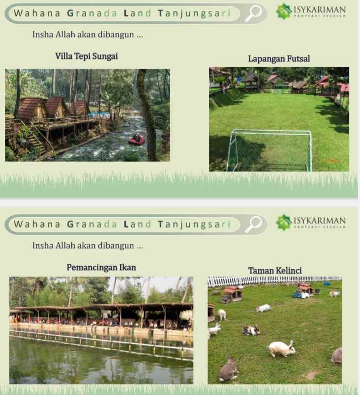 tanah kavling wisata ekslusif multifungsi granada land
