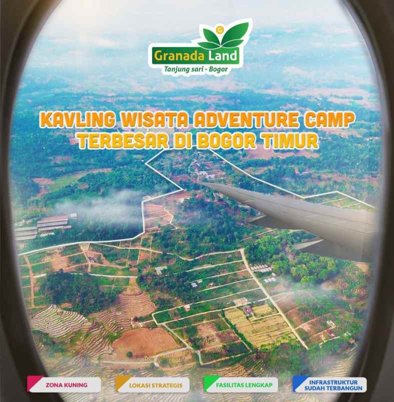 tanah kavling wisata ekslusif multifungsi granada land