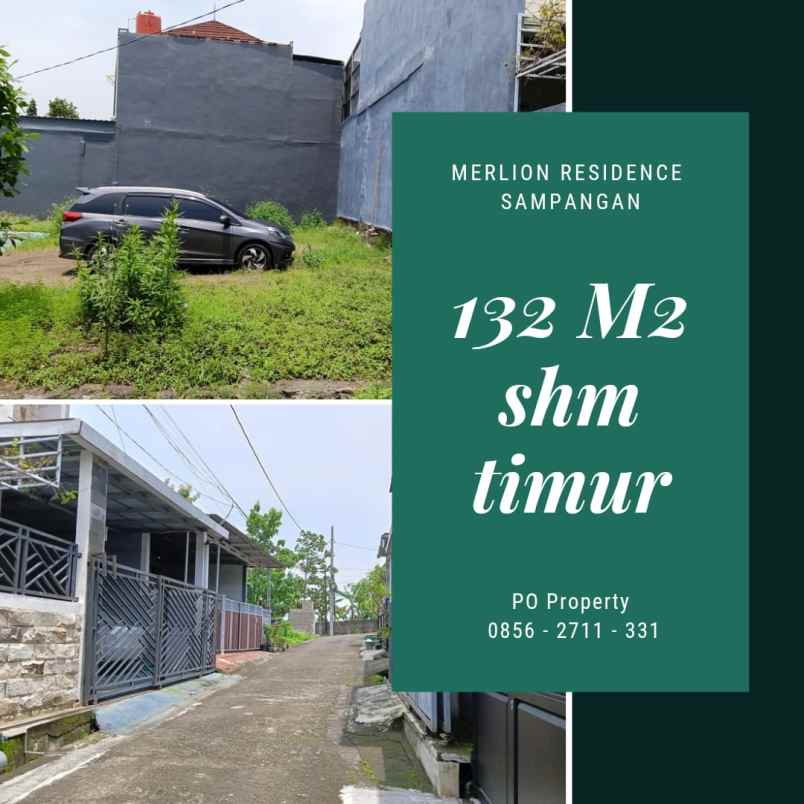 tanah siap bangun dalam perumahan sampangan semarang