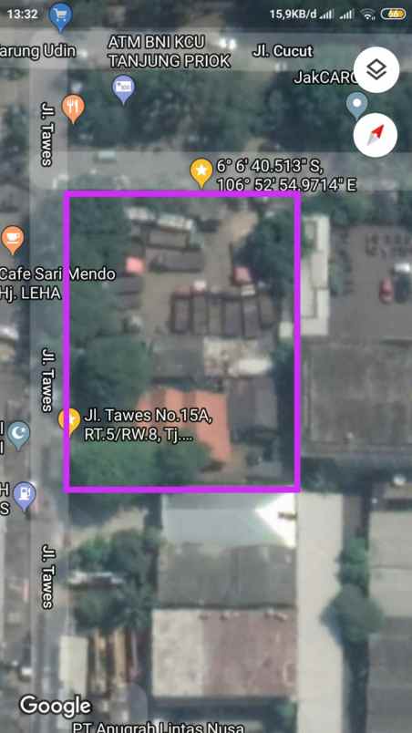 tanah tg priok jakarta utara