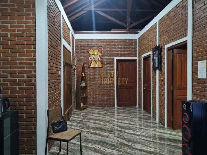 villa cantik dijual cepat di pakem dekat heha forest