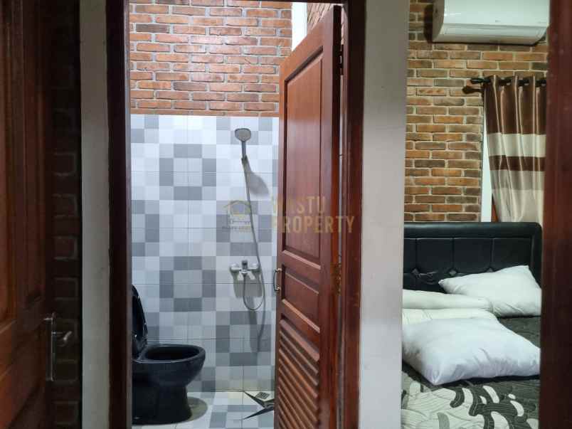 villa cantik dijual cepat di pakem dekat heha forest