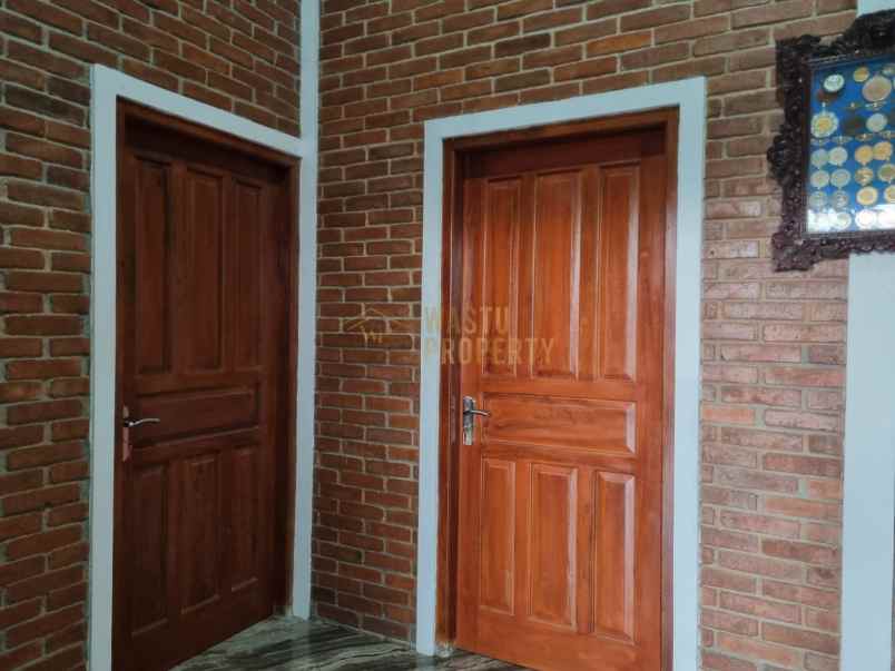 villa cantik dijual cepat di pakem dekat heha forest