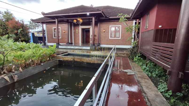 villa cantik dijual cepat di pakem dekat heha forest