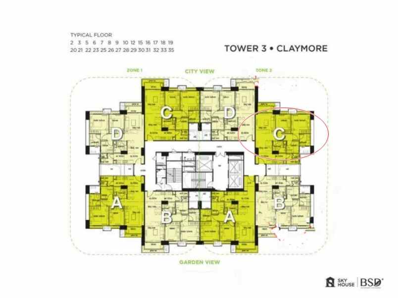 apartemen jl bsd raya utama cbd banten