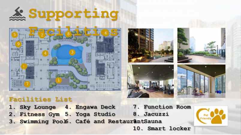 branz mega kuningan 3br semi furnished