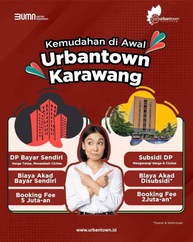 dijual apartemen siap huni di karawang barat