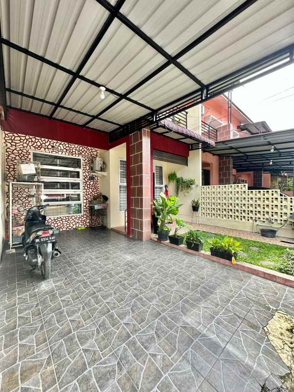 dijual cepat rumah 2lt modern mewah medan sunggal