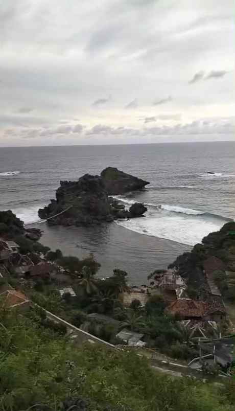 dijual lahan view laut nglambor yogyakarta