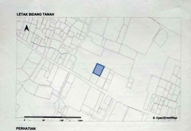 dijual luas tanah 1000 m