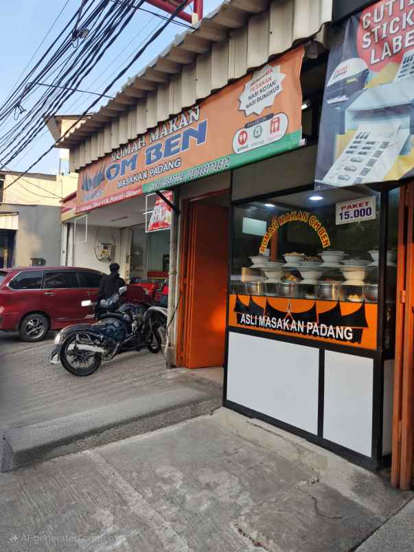 dijual ruko daerah kalibaru timur kemayoran