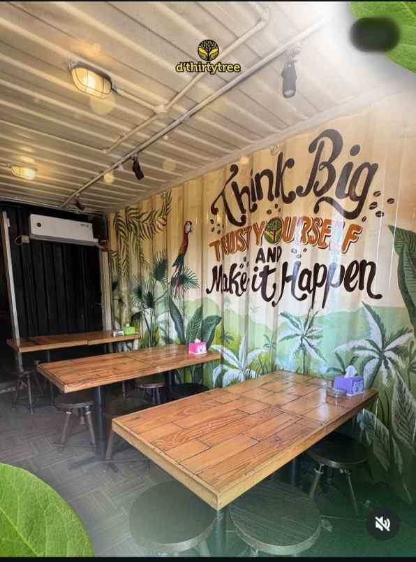 dijual ruko ex cafe area raya manyar