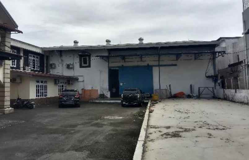 dijual ruko gudang kantor dwi kora kec medan