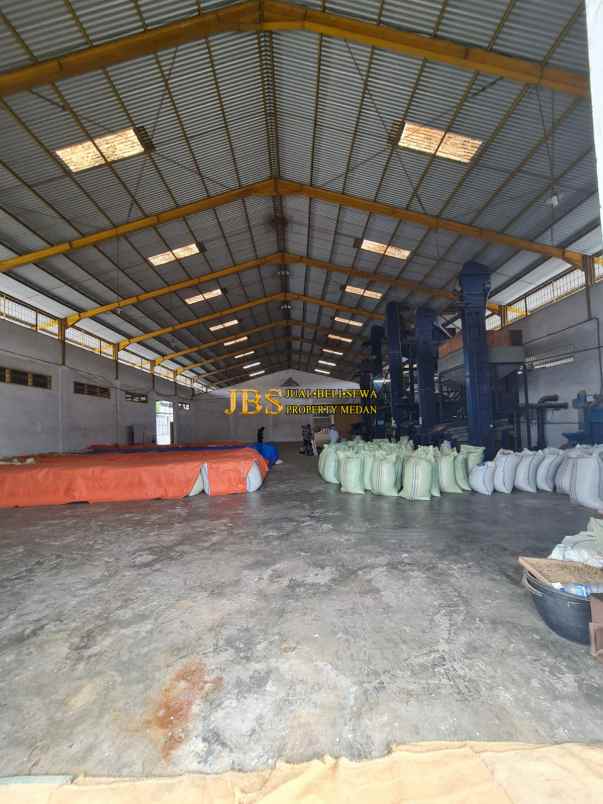 dijual ruko gudang kantor jalan medan binjai km 13 5