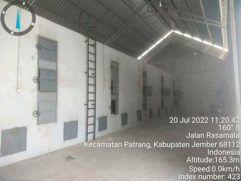 dijual ruko gudang kantor jalan rasamala baratan