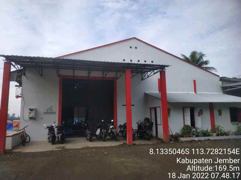 dijual ruko gudang kantor jalan rasamala baratan