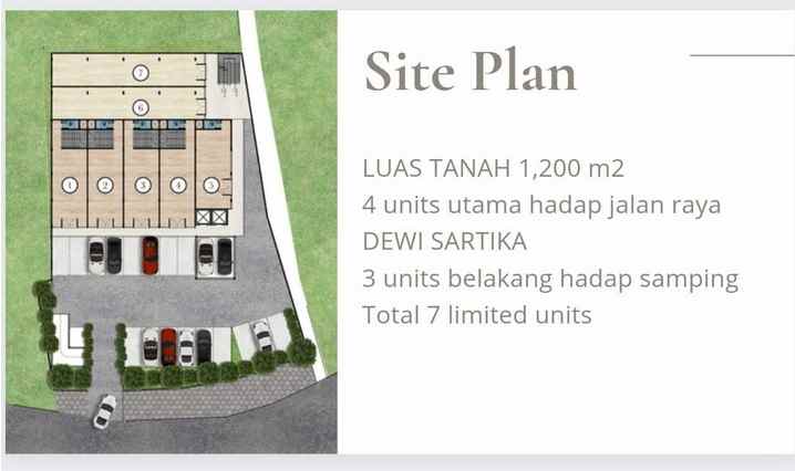 dijual ruko gudang kantor jl dewi sartika cililitan