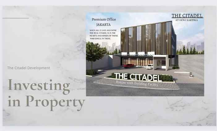 dijual ruko gudang kantor jl dewi sartika cililitan