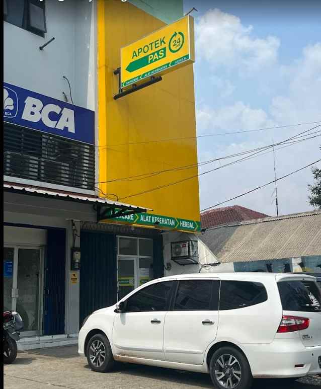 dijual ruko sudah tersewa apotik