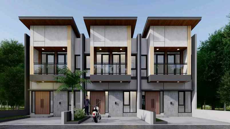 dijual rumah 2 lantai tanah sereal bogor 595 juta
