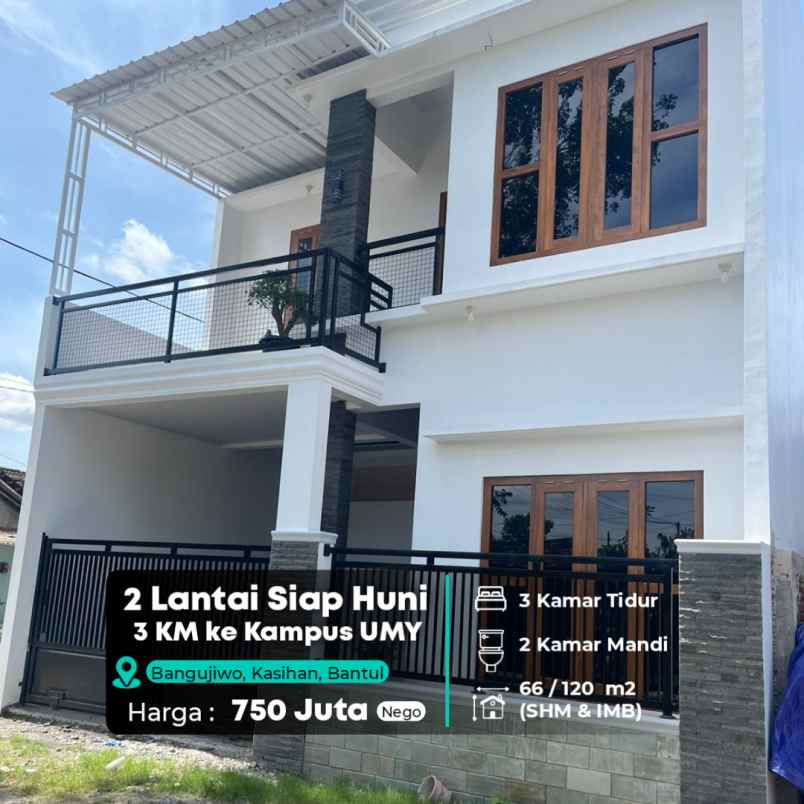 dijual rumah bangunjiwo
