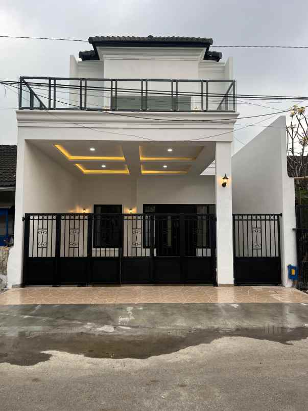 dijual rumah baru modern minimalis sawojajar 1