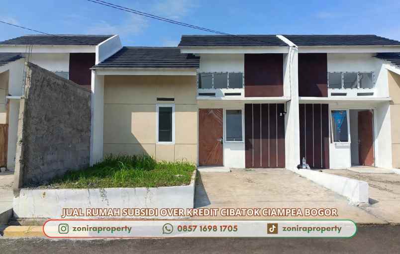 dijual rumah cibatok ciampea bogor